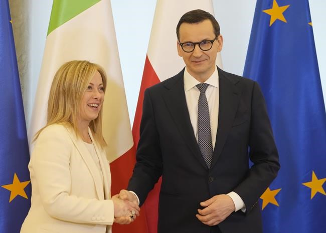 Polish, Italian leaders discuss aiding Ukraine, strong EU | iNFOnews.ca Polish, Italian leaders discuss aiding Ukraine, strong EU | iNFOnews.ca