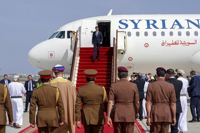 Syrian president visits Oman in 1st trip abroad since quake | iNFOnews.ca Syrian president visits Oman in 1st trip abroad since quake | iNFOnews.ca