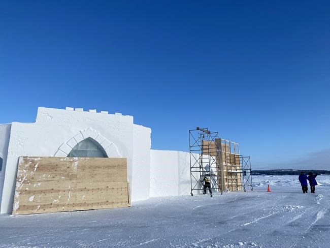 'Better than Santa': Snow castle almost ready to host annual Yellowknife festival | iNFOnews.ca 'Better than Santa': Snow castle almost ready to host annual Yellowknife festival | iNFOnews.ca