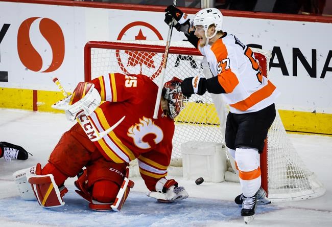 The Kids Are All Right: Allison, Ersson lead Flyers to 4-3 win over Flames | iNFOnews.ca