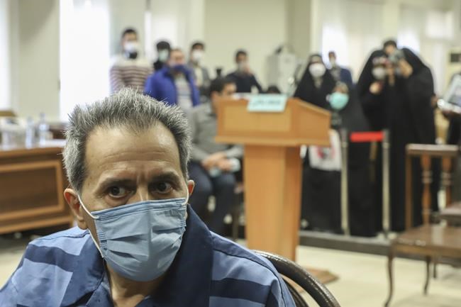 Iran sentences detained US-based opposition figure to death | iNFOnews.ca