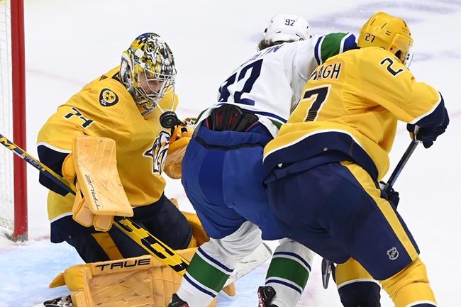 Matt Duchene scores in shootout, Predators beat Canucks 5-4 | iNFOnews.ca Matt Duchene scores in shootout, Predators beat Canucks 5-4 | iNFOnews.ca