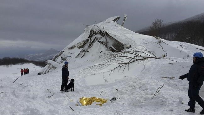 Italian court acquits most over 29 avalanche deaths in hotel | iNFOnews.ca CP226616015