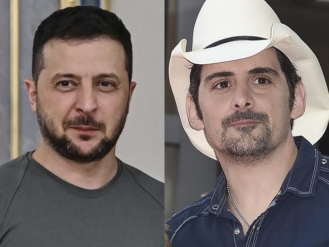 Brad Paisley pens country song featuring Ukraine's Zelenskyy | iNFOnews.ca