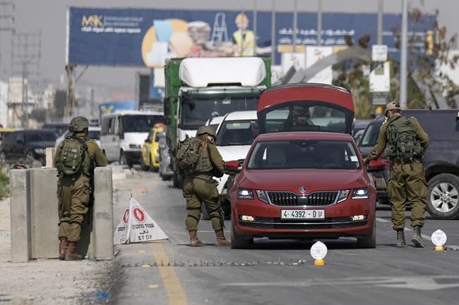 Israel says motorist killed in West Bank held US citizenship | iNFOnews.ca