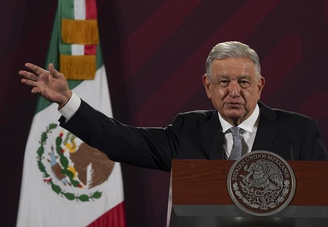 Activist appears targeted at Mexican president's press brief | iNFOnews.ca Activist appears targeted at Mexican president's press brief | iNFOnews.ca