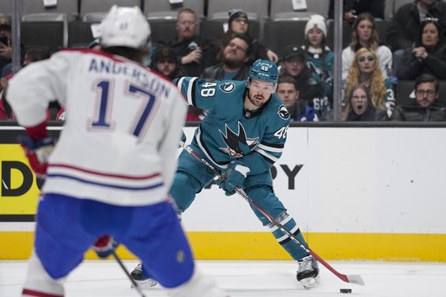 Ylonen scores winner in 3rd, Canadiens beat Sharks 3-1 | iNFOnews.ca Ylonen scores winner in 3rd, Canadiens beat Sharks 3-1 | iNFOnews.ca