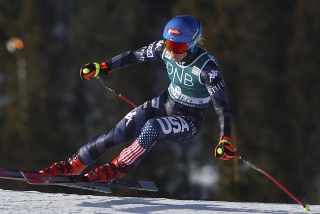 Shiffrin misses out in super-G, still chasing 86th victory | iNFOnews.ca