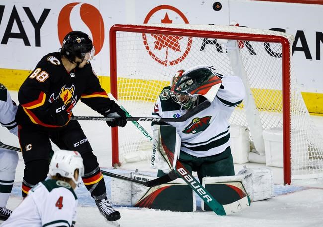 Wild win 3-0 on the road as fans boo fading Flames | iNFOnews.ca