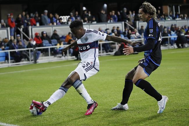 Akapo propels Earthquakes to 2-1 victory over Whitecaps | iNFOnews.ca