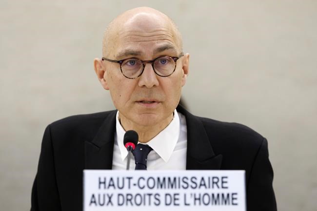 UN rights chief cites 'communication' about issues in China | iNFOnews.ca