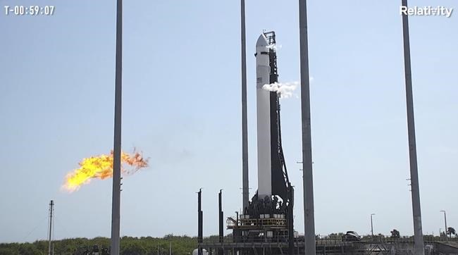3D-printed rocket's debut launch aborted at last minute | iNFOnews.ca CP1982270236