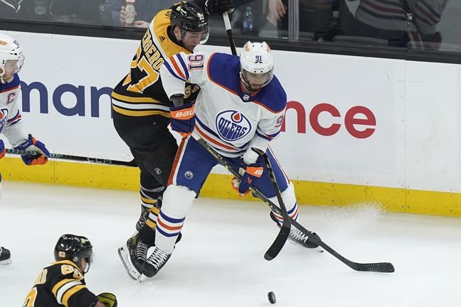 Oilers escape McDavid scare, win 3-2 to snap Bruins' streak | iNFOnews.ca