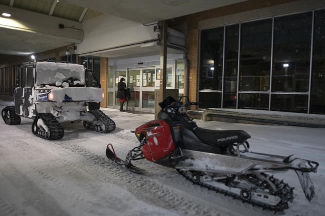 B.C. conservation officers on snowmobiles rescue man stuck in snowstorm | iNFOnews.ca