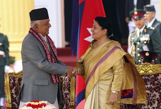 Nepal's newly elected president takes oath of office | iNFOnews.ca