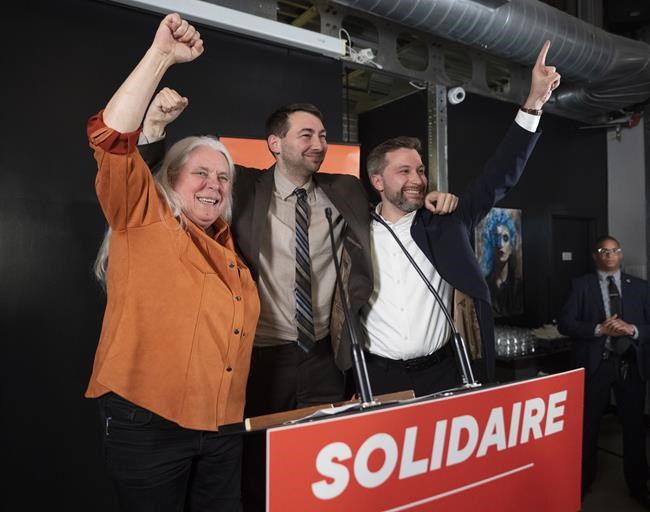Québec solidaire victorious in byelection, capturing Montreal Liberal stronghold | iNFOnews.ca Québec solidaire victorious in byelection, capturing Montreal Liberal stronghold | iNFOnews.ca