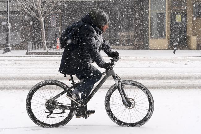 Late-winter storm pummels Northeast with heavy, wet snow | iNFOnews.ca CP1156723406