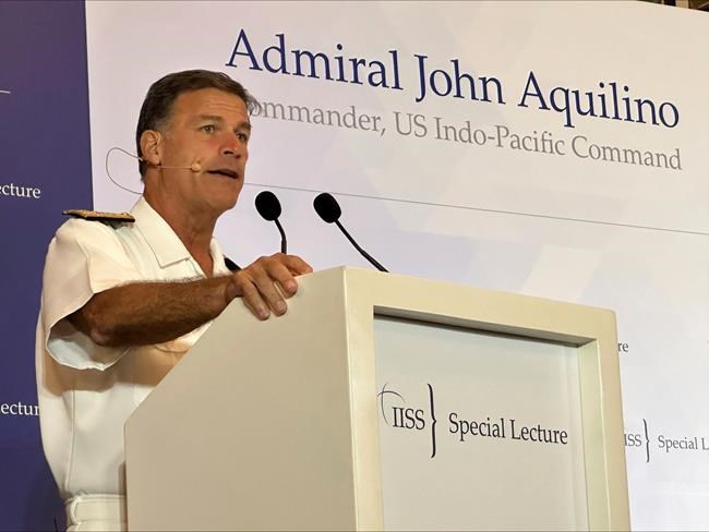 Military chief says US will defend Indo-Pacific freedoms | iNFOnews.ca