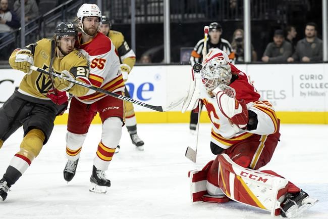Toffoli, Coleman each score twice, Flames win 7-2 in Vegas | iNFOnews.ca