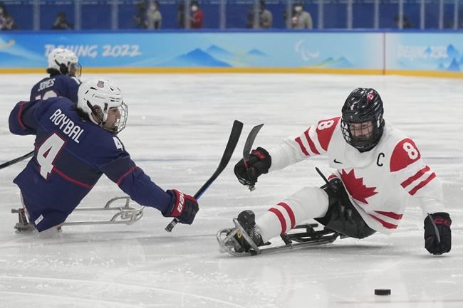 United States downs Canada 9-3 in para hockey series | iNFOnews.ca