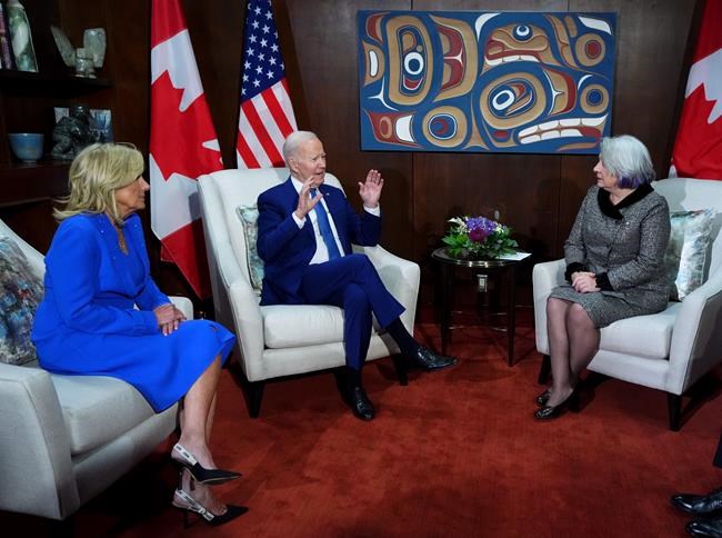Firm handshakes, hard lines: Trudeau, Biden to talk protectionism, Haiti, migration | iNFOnews.ca