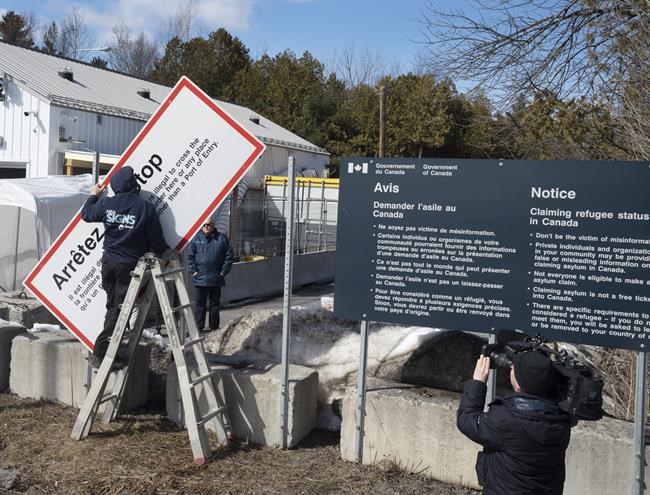 Asylum seeker deal between U.S. and Canada won't stop drama at border, advocates say | iNFOnews.ca CP363641383