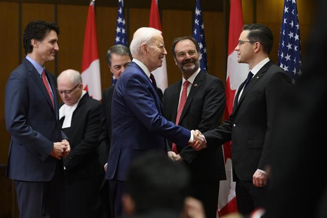 Allow unvaccinated Canadians to cross U.S. border, Poilievre asks President Joe Biden | iNFOnews.ca