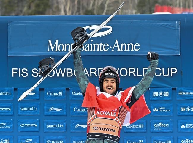 Canada's Eliot Grondin strikes World Cup gold in snowboard cross | iNFOnews.ca Canada's Eliot Grondin strikes World Cup gold in snowboard cross | iNFOnews.ca