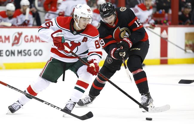 Devils defeat Senators 5-3, clinch playoff berth | iNFOnews.ca Devils defeat Senators 5-3, clinch playoff berth | iNFOnews.ca