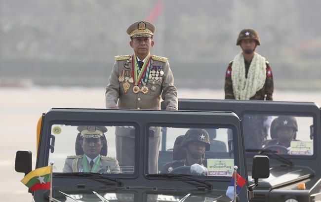 Myanmar army leader calls for decisive action to crush foes | iNFOnews.ca
