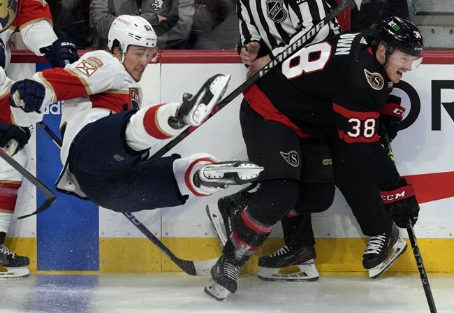 Senators pounce on Panthers, hang on for 5-2 win | iNFOnews.ca Senators pounce on Panthers, hang on for 5-2 win | iNFOnews.ca