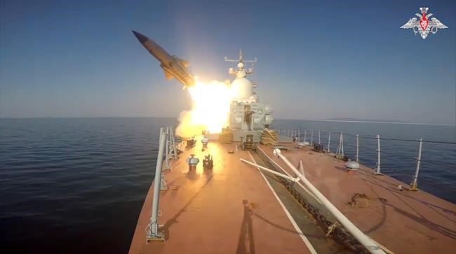 Russia says it test-fired anti-ship missiles in Sea of Japan | iNFOnews.ca CP1988119322