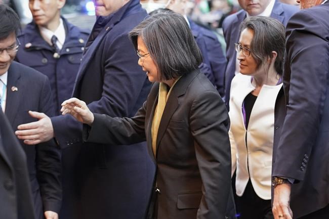 China renews warnings as Taiwan's Tsai stops over in US | iNFOnews.ca China renews warnings as Taiwan's Tsai stops over in US | iNFOnews.ca