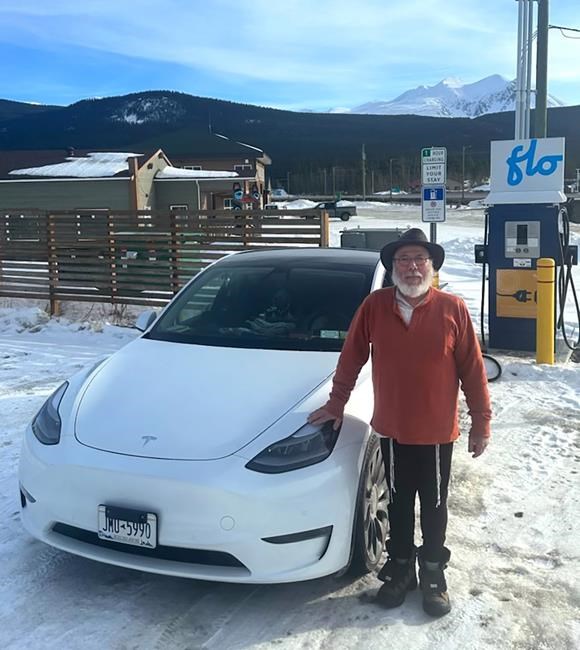Man converts Tesla into film studio for journey to recount love story in the North | iNFOnews.ca
