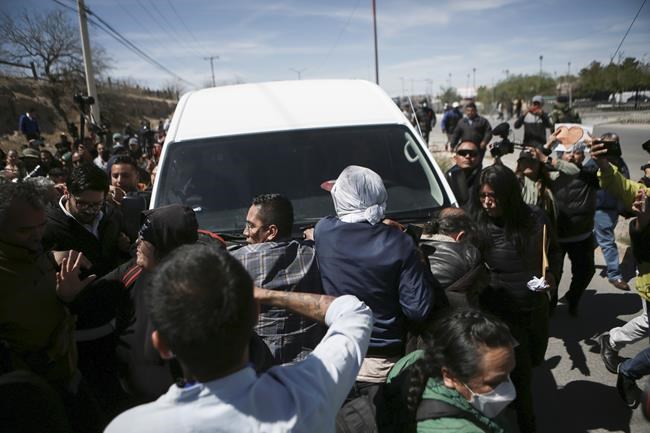 Mexico's president visits city where fire killed 39 migrants | iNFOnews.ca