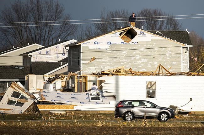 Storms strike Arkansas, Illinois, Indiana; 7 reported dead | iNFOnews.ca