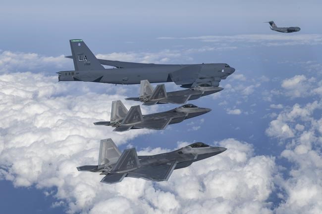 US flies nuclear-capable bombers amid tensions with N. Korea | iNFOnews.ca