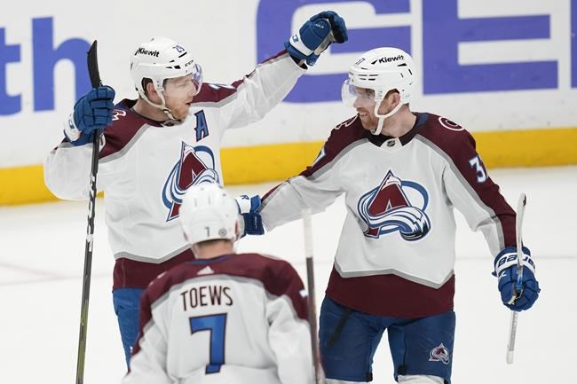 MacKinnon, Eberle, Lyon named NHL's three stars of the week | iNFOnews.ca