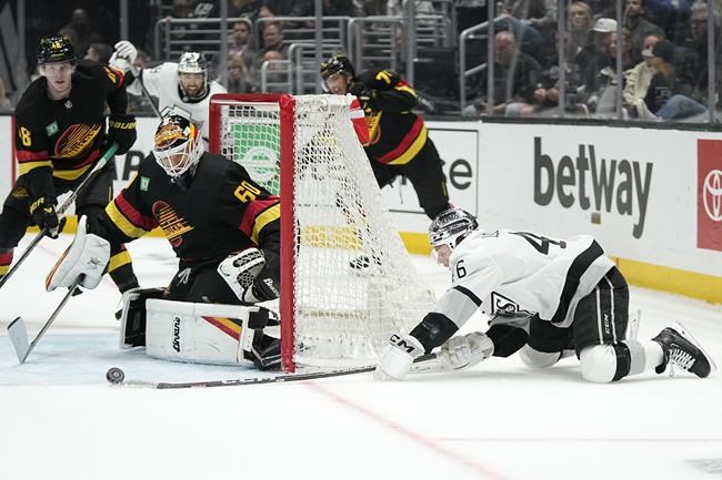 Korpisalo nets first shutout, Kings beat Canucks to end skid | iNFOnews.ca