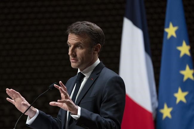 Domestic unrest interrupts Macron's European future speech | iNFOnews.ca