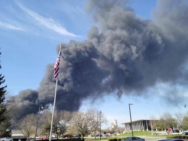 Industrial fire prompts evacuation order in Indiana city | iNFOnews.ca Industrial fire prompts evacuation order in Indiana city | iNFOnews.ca