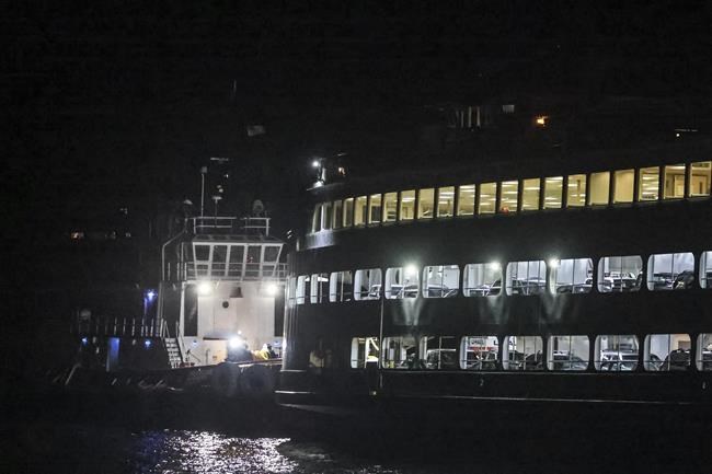 Ferry runs aground near Seattle; no injuries reported | iNFOnews.ca