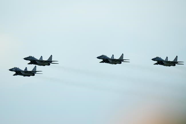 Slovakia gives Ukraine remaining 9 of 13 promised warplanes | iNFOnews.ca