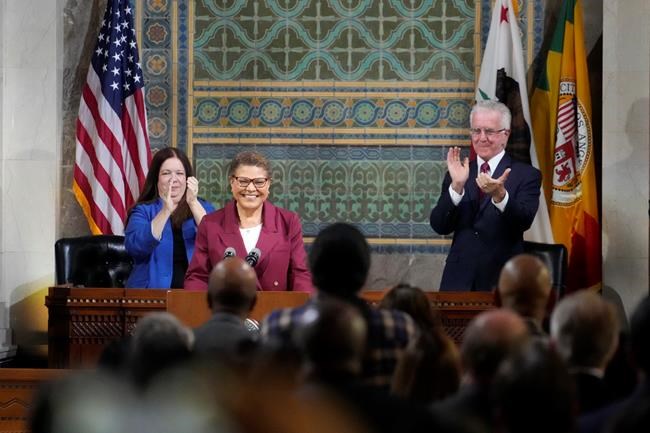 LA mayor wants $1.3B for homeless crisis, hotels for housing | iNFOnews.ca LA mayor wants $1.3B for homeless crisis, hotels for housing | iNFOnews.ca