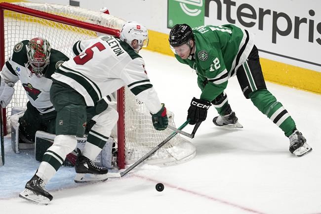 Hartman goal in double OT gives Wild 3-2 win | iNFOnews.ca Hartman goal in double OT gives Wild 3-2 win | iNFOnews.ca