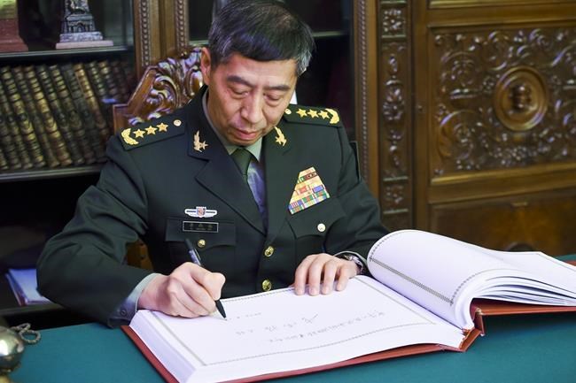 China's military chief vows to bolster ties with Russia | iNFOnews.ca China's military chief vows to bolster ties with Russia | iNFOnews.ca
