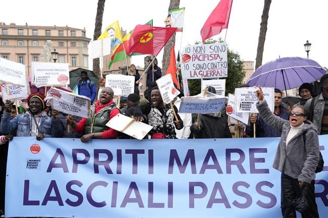 Italy's contested bid to crack down on migrants sparks flap | iNFOnews.ca CP1969268550