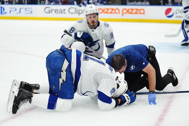 Maple Leafs' Bunting to have hearing for hit on Lightning's Cernak | iNFOnews.ca Maple Leafs' Bunting to have hearing for hit on Lightning's Cernak | iNFOnews.ca