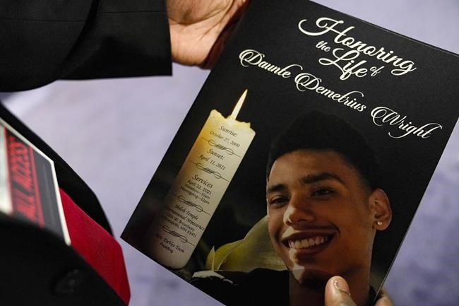 Minnesota officer who fatally shot Daunte Wright freed | iNFOnews.ca