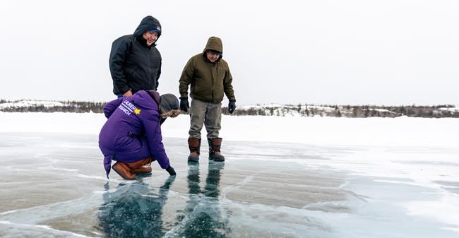 'It's our highway:' Researchers, Indigenous guardians monitor lake ice in N.W.T. | iNFOnews.ca 'It's our highway:' Researchers, Indigenous guardians monitor lake ice in N.W.T. | iNFOnews.ca